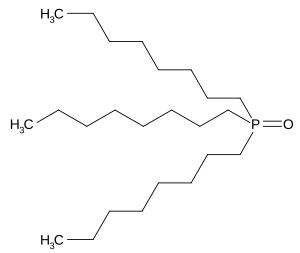 Structure of trioctylphosphine oxide