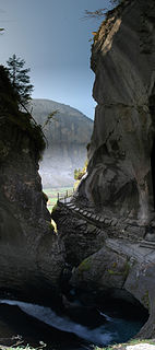 Trümmelbach Falls waterfall