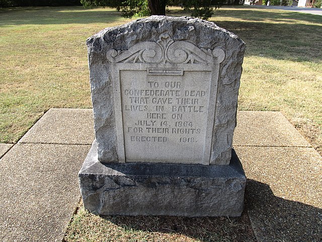 Monument to Confederate dead