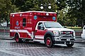アメリカの救急車 （赤主体色）