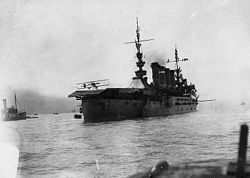 Ely landet auf der USS Pennsylvania, 18. Jan. 1911