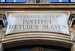 Vignette pour Institut d'études slaves