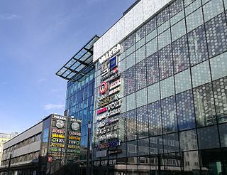 Shopping centre Valkea Shopping mall in Oulu, Finland