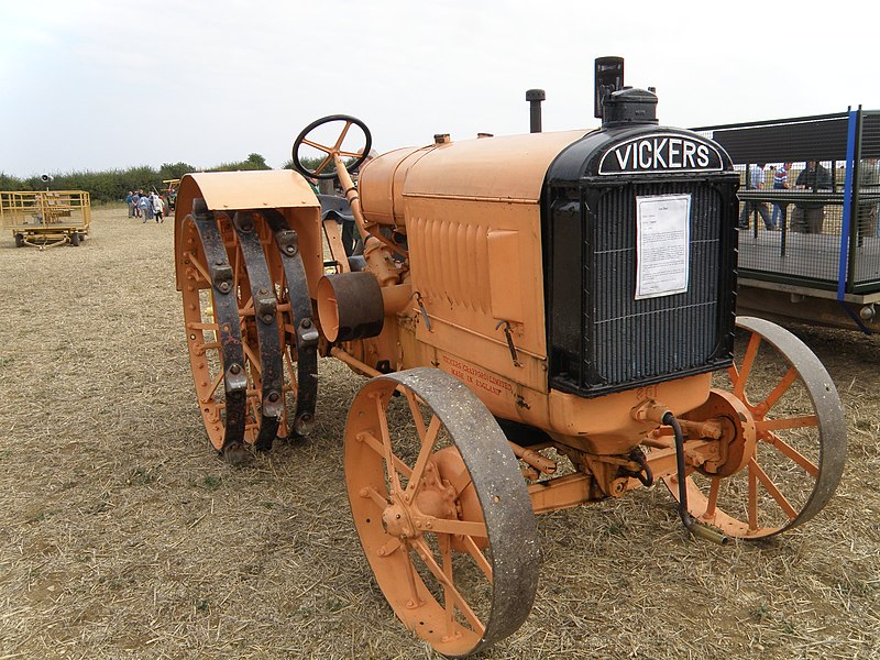 File:Vickers tractor at Little Casterton - geograph.org.uk - 2740101.jpg