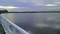 View from footbridge at McLoughlins Beach