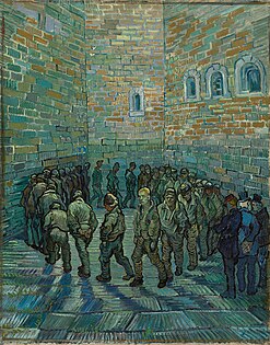 Vincent van Gogh: Der Rundgang der Gefangenen (nach Gustave Doré) (1889)