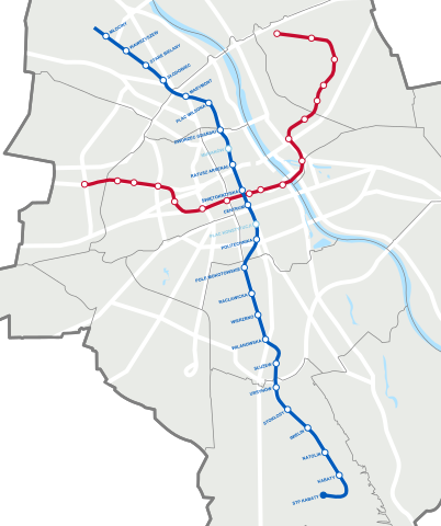 Linia M1 metra w Warszawie - Wikiwand
