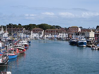 Wellington Court overlooking Weymouth Harbour, above Nothe Parade on the waterfront Wellington Court overlooking Weymount Harbour.jpg