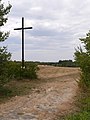 English: Wayside cross in Wierzbka