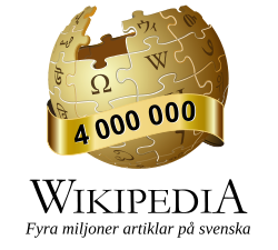 Wikipedia-logo-v2-se-4-million A.svg