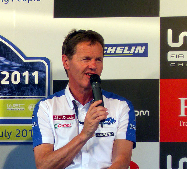 Ford team director Malcolm Wilson at the 2011 Rally Finland