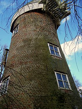 Wind pump (for drainage) on Norfolk Broads, Potter Heigham, UK