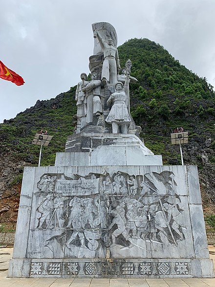 A monument to socialism along the "loop". Still under construction as of 2019.