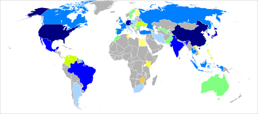 File:World map of motor vehicle production, 2009.svg