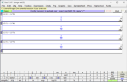 calculate fractions without common denominator