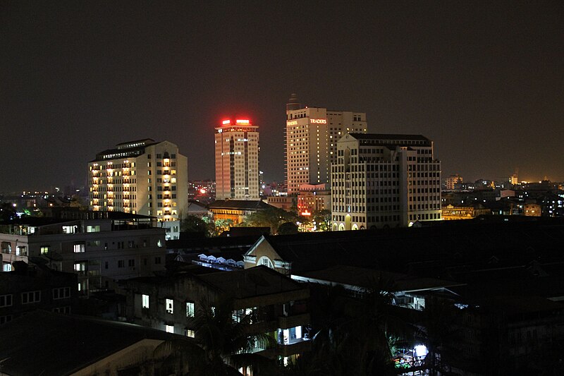 File:Yangon at night.jpg