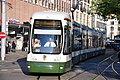 Zletzt isch ab Mai 2010 de Bombardier Flexity Outlook Nummer 882 vo de Augsburger Verchersgsellschaft teschtet worde, da uf de Linie 11 am Bellevue.