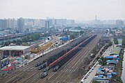 Železniční stanice Zhengzhou North 20190409.jpg