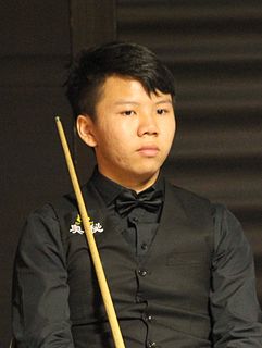 <span class="mw-page-title-main">Zhou Yuelong</span> Chinese snooker player