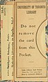 "University of Toronto Library" "Acme Library Card Pocket" with card from Historia literaria de España (1779) (14767524761) (cropped).jpg