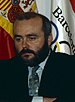 (Gómez Navarro) Rueda de prensa con motivo de la presentación de la Comisión Delegada del Gobierno para Barcelona 92. Pool Moncloa. 26 de abril de 1990 (cropped).jpeg