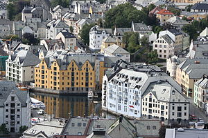 Ålesund: Informació general, Història, Geografia