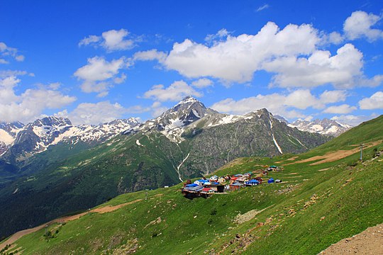 Small settlement in Karachay-Cherkessia