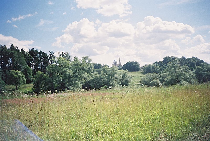 File:Церковь в далеке. 2006 г. - panoramio.jpg