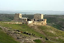 قلعه‌ای در روستای برج بهبهان