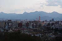 盛岡中心市街の眺望 View of Morioka City Centre - panoramio.jpg