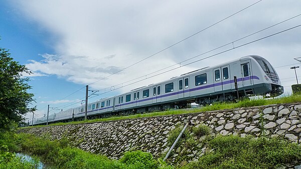 A train of Guangzhou Metro Line 2