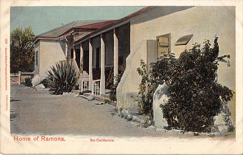 File:100 HOME OF RAMONA SOUTH CALIFORNIA CHARLES WEIDNER PHOTOGRAPHER SAN FRANCISCO (23577904722).jpg