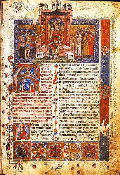 File:14th-century painters - Illuminated Chronicle - WGA15946.jpg