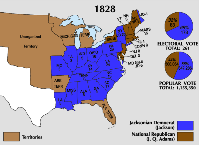 Elezioni Presidenziali Negli Stati Uniti D'america Del 1828: Contesto, Nomination, Risultati