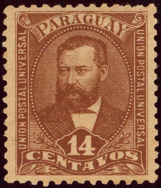 File:1892 14centavos Paraguay unused Yv34 Mi32.jpg