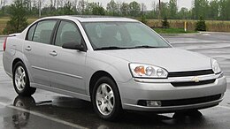 Una Chevrolet Malibu 2004/2005