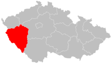 Plzeňský kraj na mapě