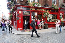 The Temple Bar Pub on Temple Lane