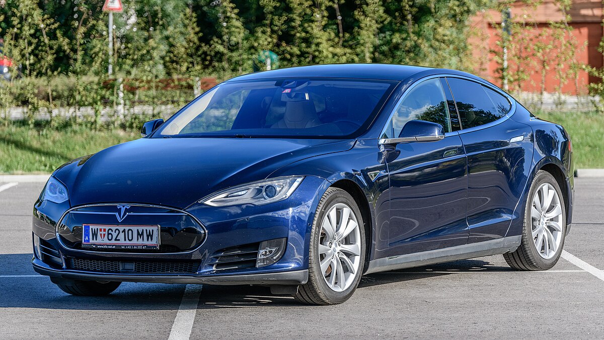 Abmessungen Der Karosserie Von Tesla Model S Tabellen Der Abmessungen