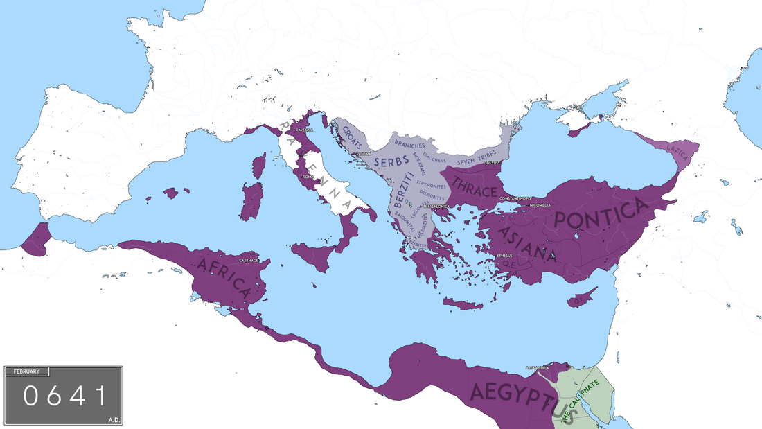 Imperio bizantino bajo la dinastía heracliana