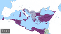 Byzantine Empire under the Heraclian dynasty (610–711 AD) in 641 AD.