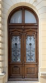 Double door of a city-house from Bucharest (Romania)