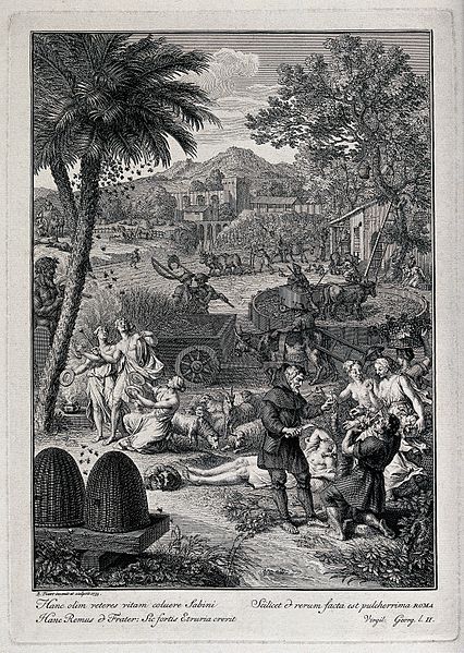 File:A celebration party given in honour of a good harvest. Engra Wellcome V0025741.jpg