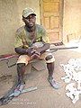 A_hunter_in_the_Northern_Region_of_Ghana