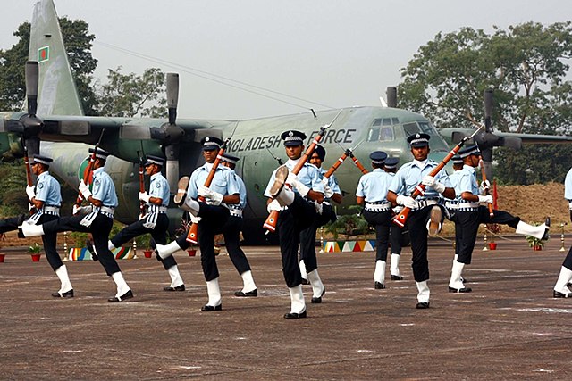 The AWDT performing at (BAF) Base Dhaka, 7 December 2009.