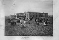 Albuquerque Indian School in 1885, Relocated from Duranes to Albuquerque in 1881. - NARA - 292865.tif