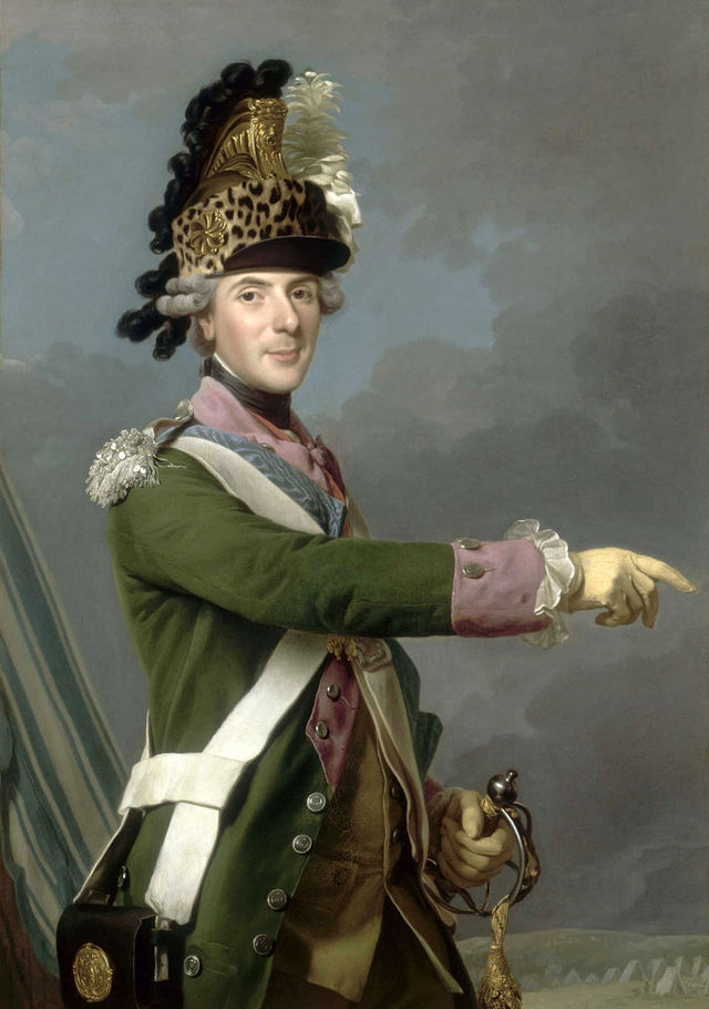 Portrait of Henri-Léonard-Jean-Baptiste Bertin by Alexander Roslin  Reproduction Painting for Sale