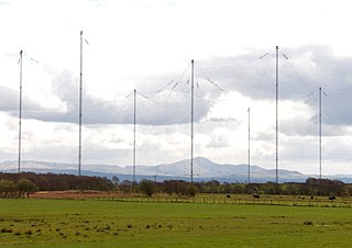 <span class="mw-page-title-main">Anthorn Radio Station</span> Radio station transmitting the UK time signal