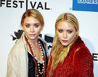 Mary-Kate and Ashley Olsen American actresses