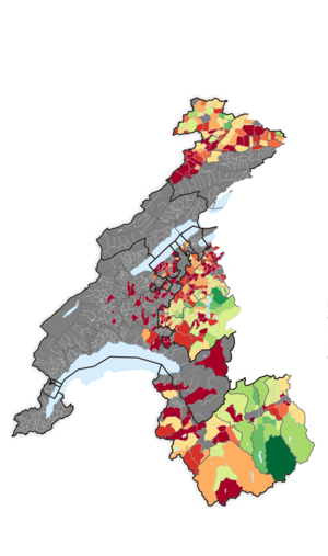 Atlas der Schweiz 1967 Patois Romand.png